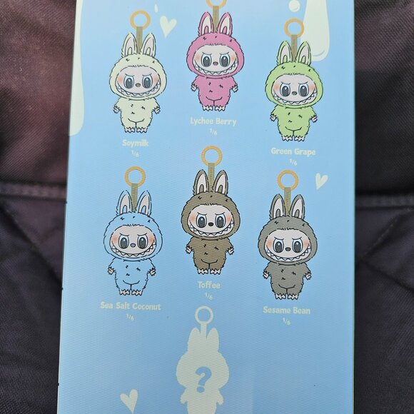 Authentic Pop Mart Exciting Macaron Labubu Vinyl in Lychee Berry - Picture 3 of 4